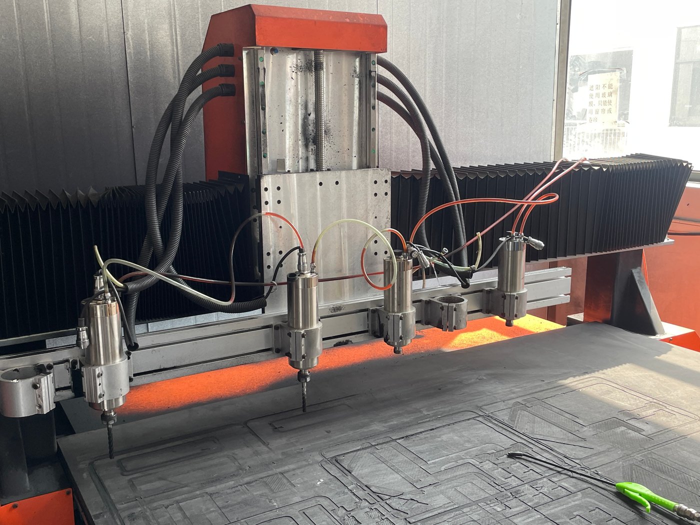 CNC 内衬雕刻